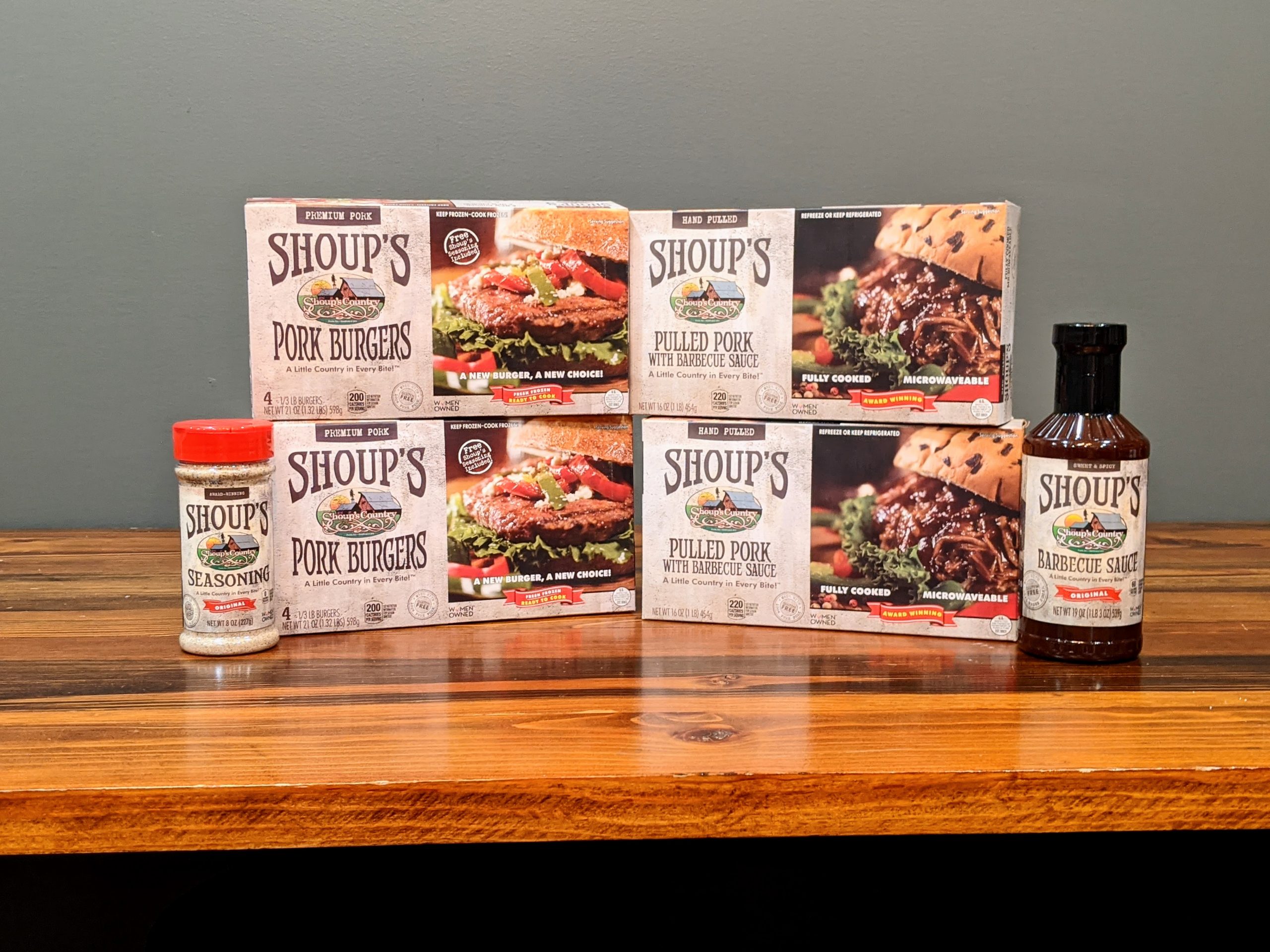 Shoup’s Special Meat Combo with Sauce and Seasoning